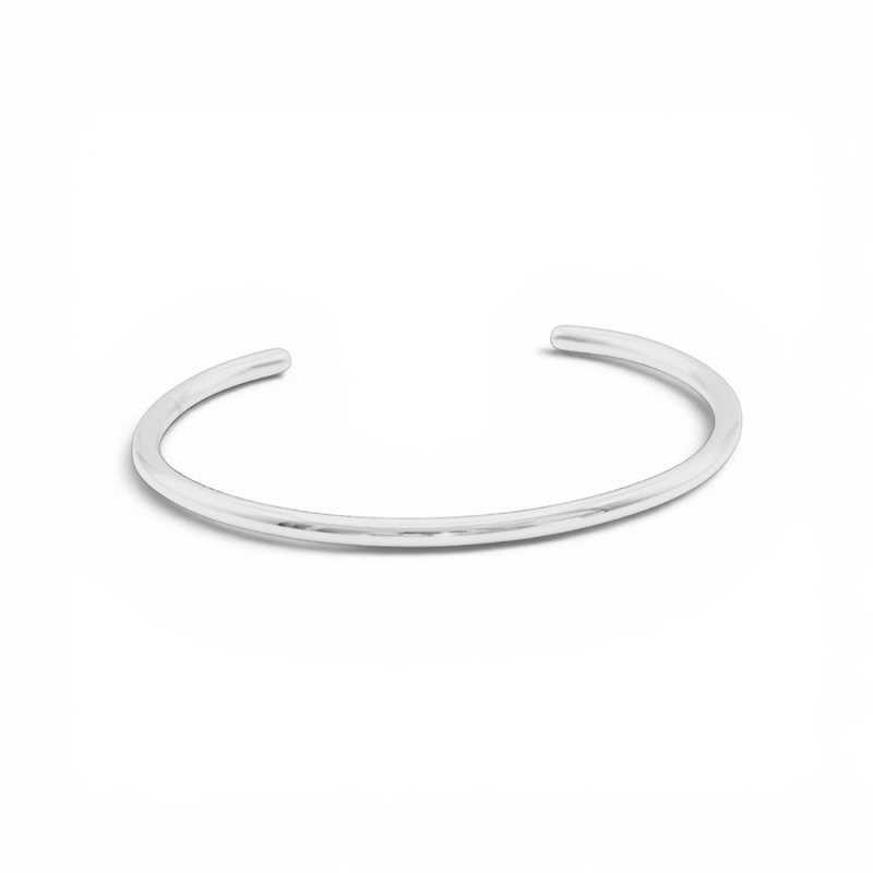 silver bar bracelet