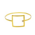 "My Strass", Women's Bracelet - Square GW