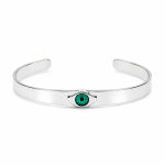 GREEN ENAMEL BRACELET