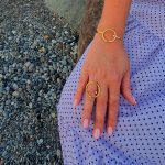 "My Strass", Women's silver bracelet - Circle GW - Image 3