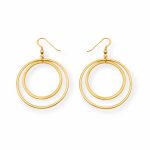 "Be simple" Women's Silver Earrings - 2Circle GG