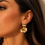 "Crease" Women's Earrings - Image 4