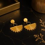 "Middle sun" Women's earrings - Image 3