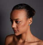 "Theo" Women's silver earrings - WB - Image 2