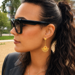 "Light moon" Women's earrings - Image 2