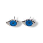 "Theo" Women's silver earrings - WB - Image 4