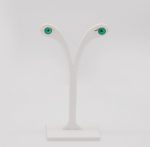 "Theo" Women's silver earrings WG - Image 3