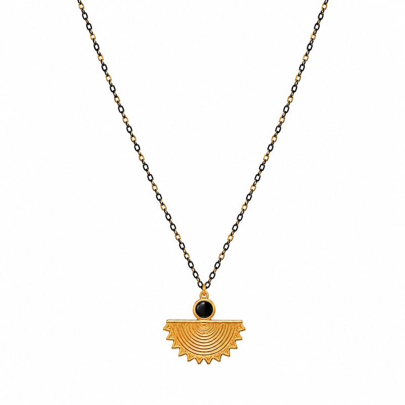 MIDDLE SUN NECKLACE