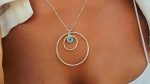 "Through my eyes" Women's silver necklace WB - Image 4