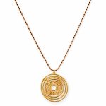 red orbis necklace