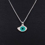 "Theo" Silver necklace - WG - Image 2
