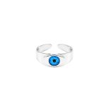 BLUE ENAMEL RING