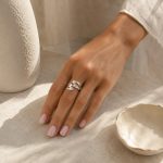 "Waves" Women's silver ring - W - Image 2