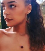 "Cherries" Γυναικεία ασημένια σκουλαρίκια - GR - Image 3