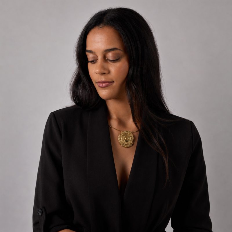 SOLEA CHOKER BRASS