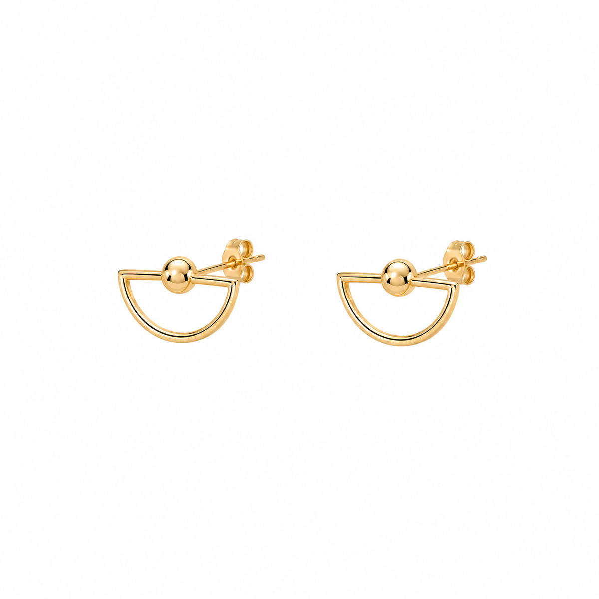 E_TRIP_G trip goldplated earrings