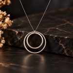 "Be simple" , Γυναικείο μενταγιόν - 2Circle WW - Image 4